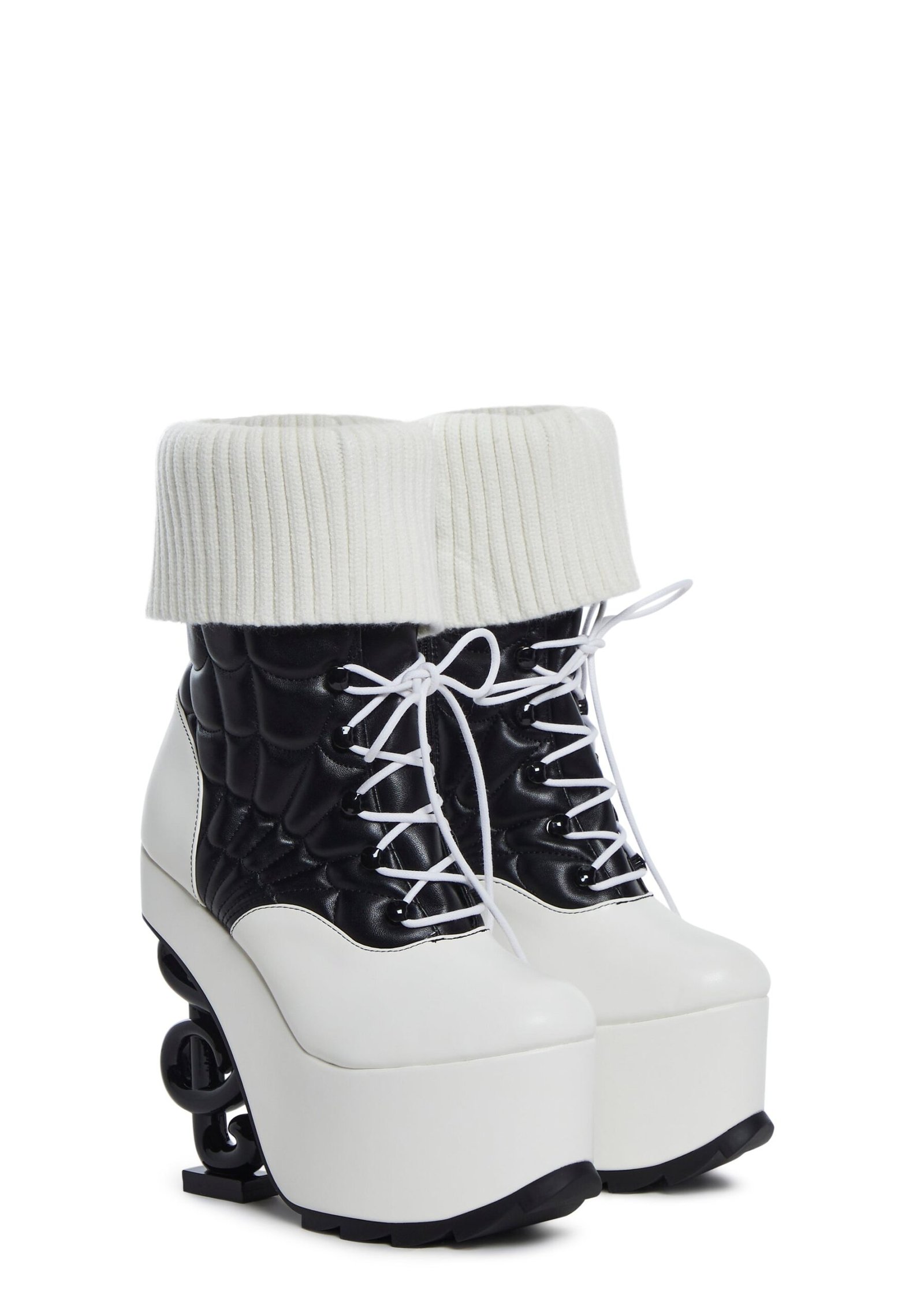 X Monster High Phantom Platform Boots - Image 3