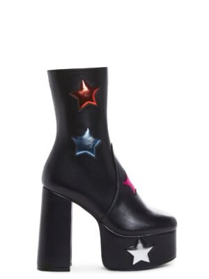 Star Girl Platform Boots