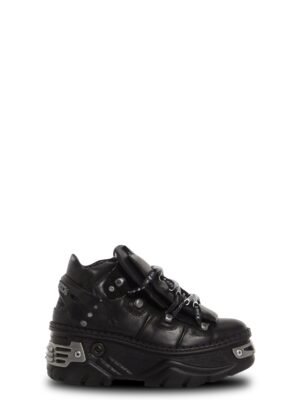 M-WALL106-C14 Leather Ankle Boots