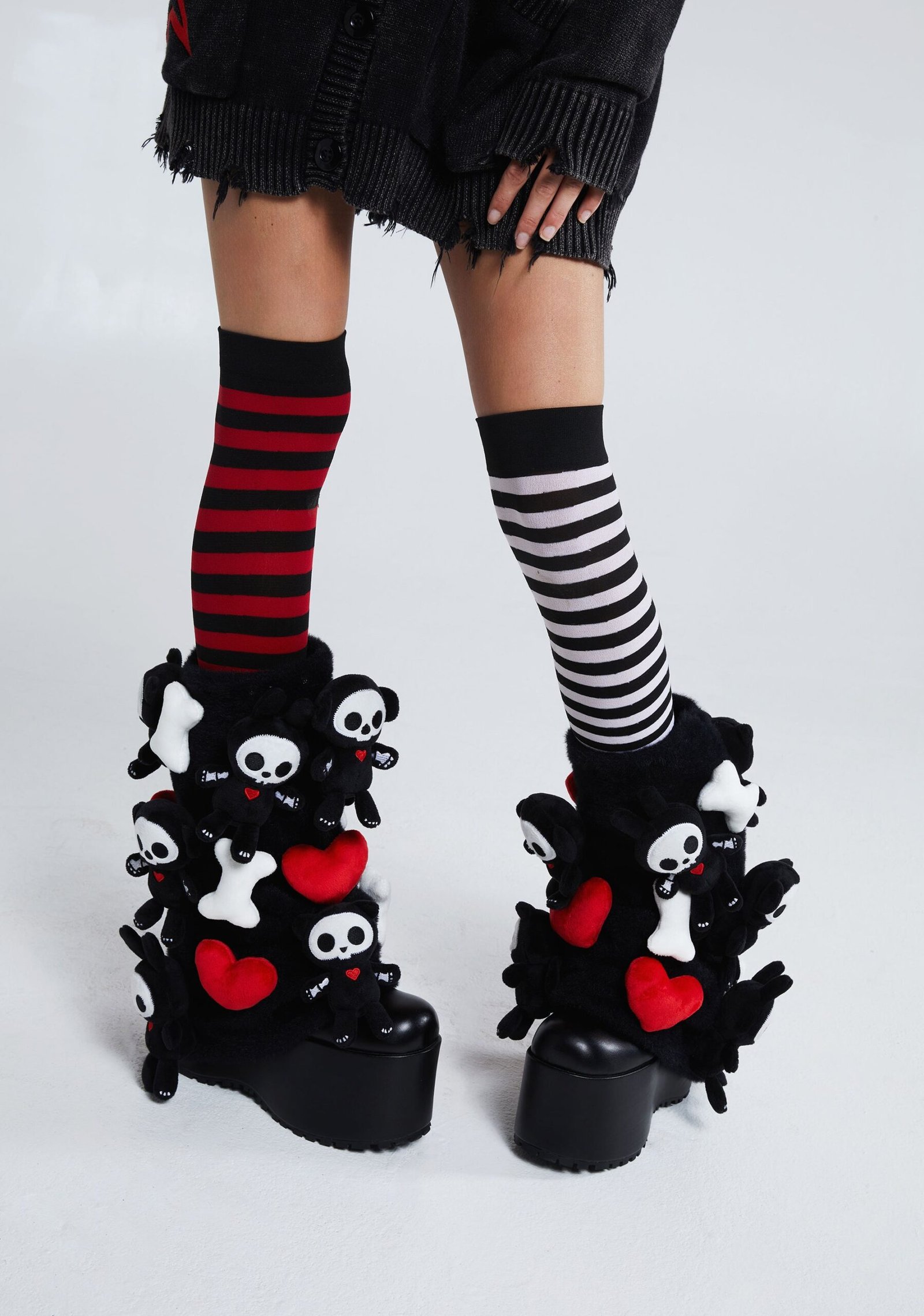Snuggle Wonderland Platform Boots - Skelanimals - Image 7