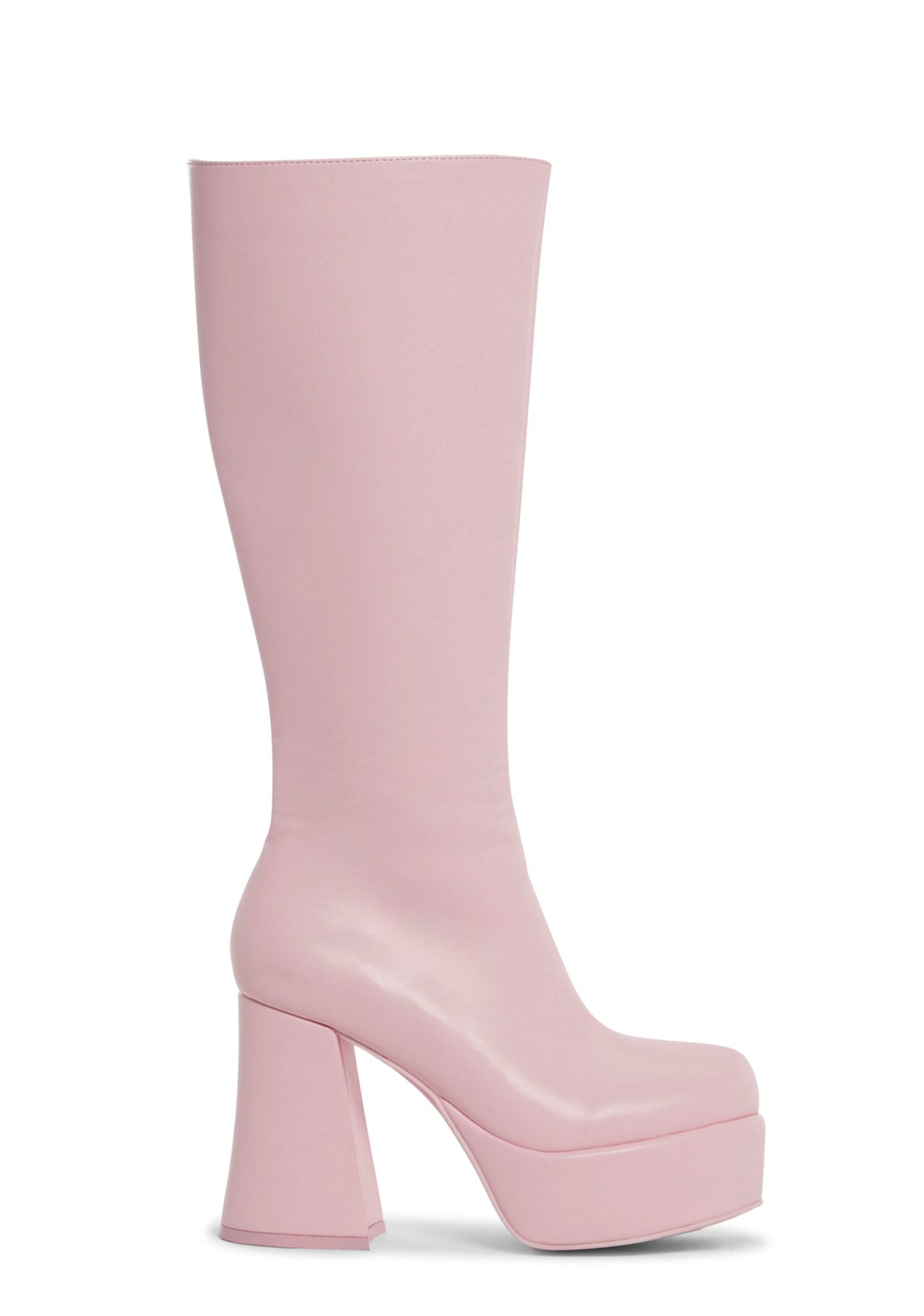 Flirty Flair Go Go Boots - Pink
