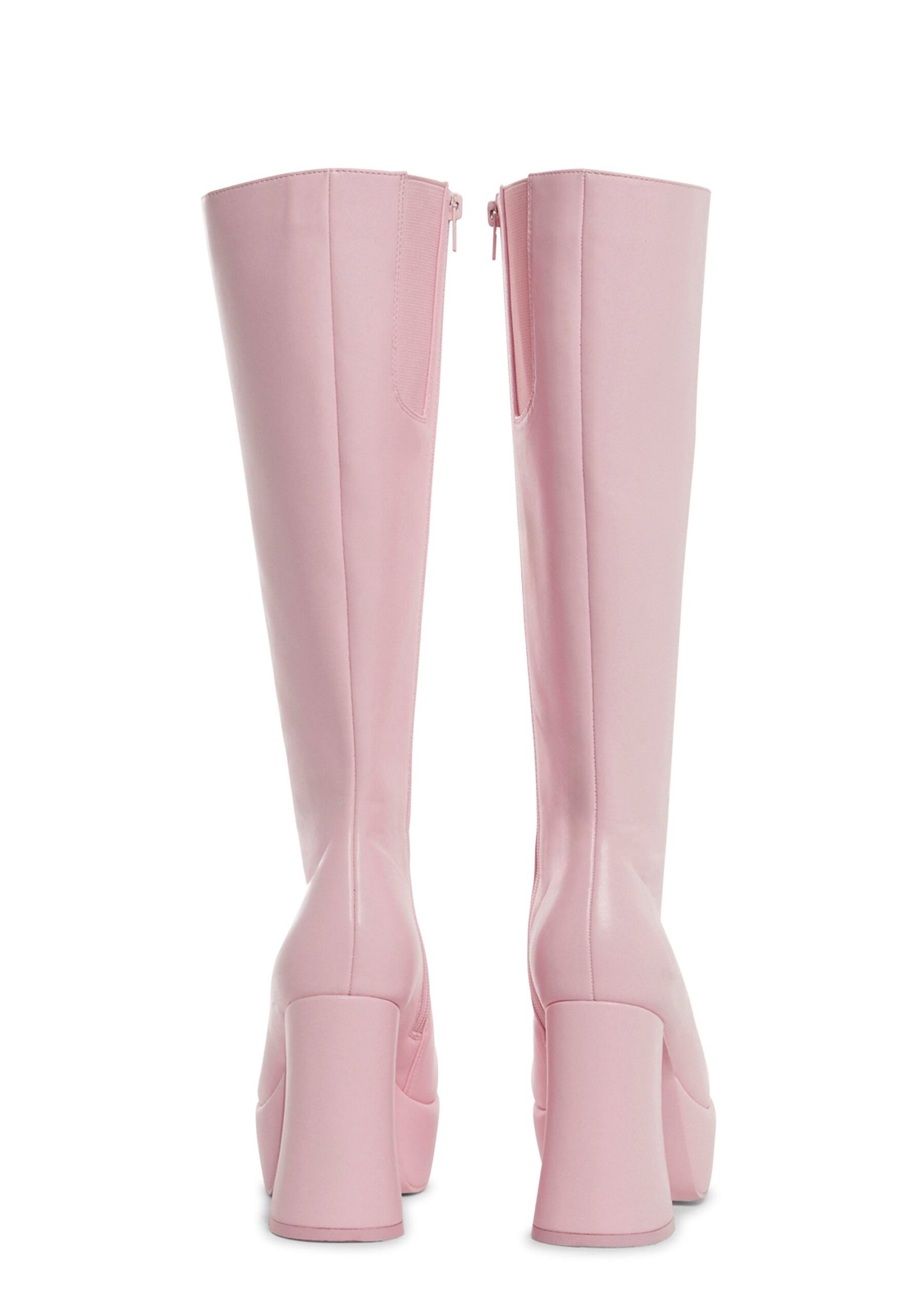 Flirty Flair Go Go Boots - Pink - Image 4