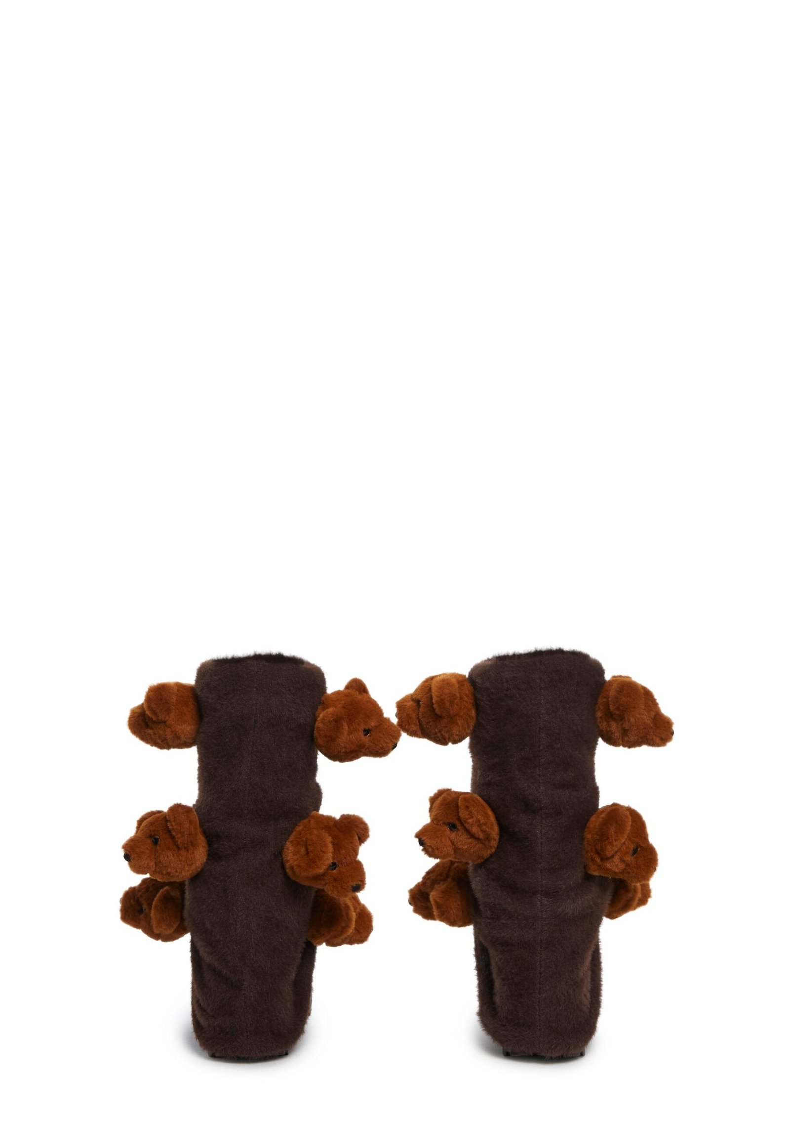 Snuggle Wonderland Platform Boots - Teddy Bear - Image 4