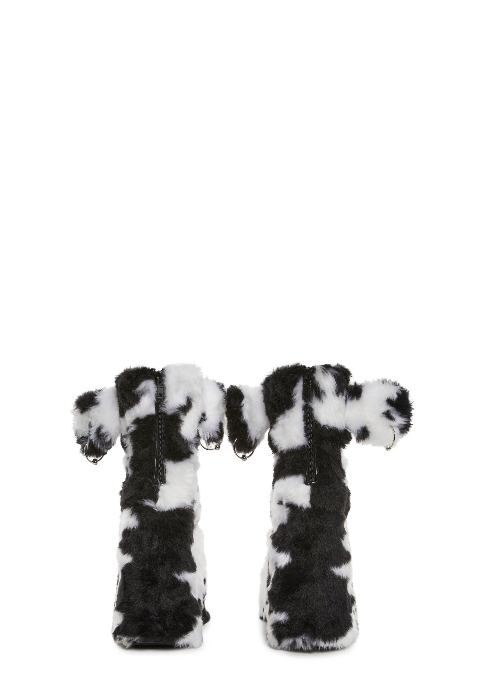 Total Wildlife Platform Booties - Black - Image 4