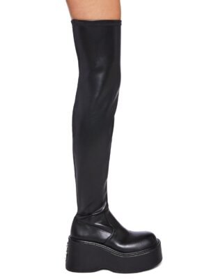 Brilliance Chic Stretch Platform Boots