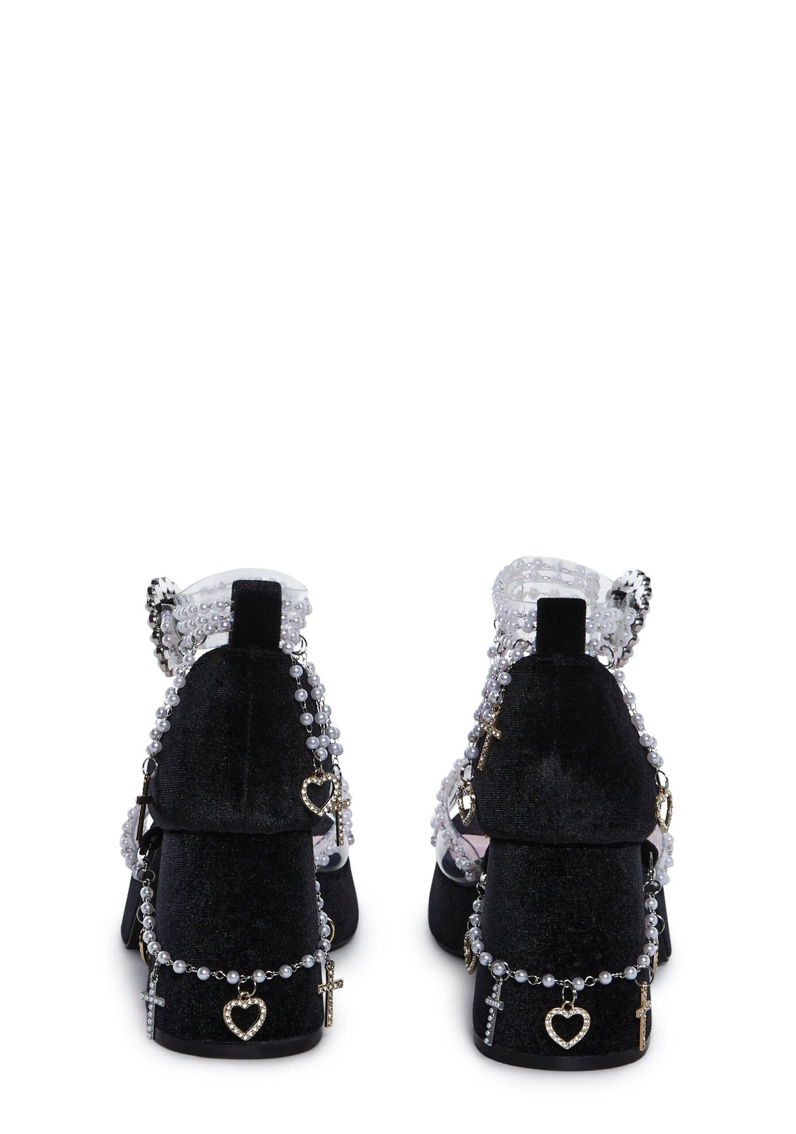 Holy Revelation Platform Sandals - Black - Image 4