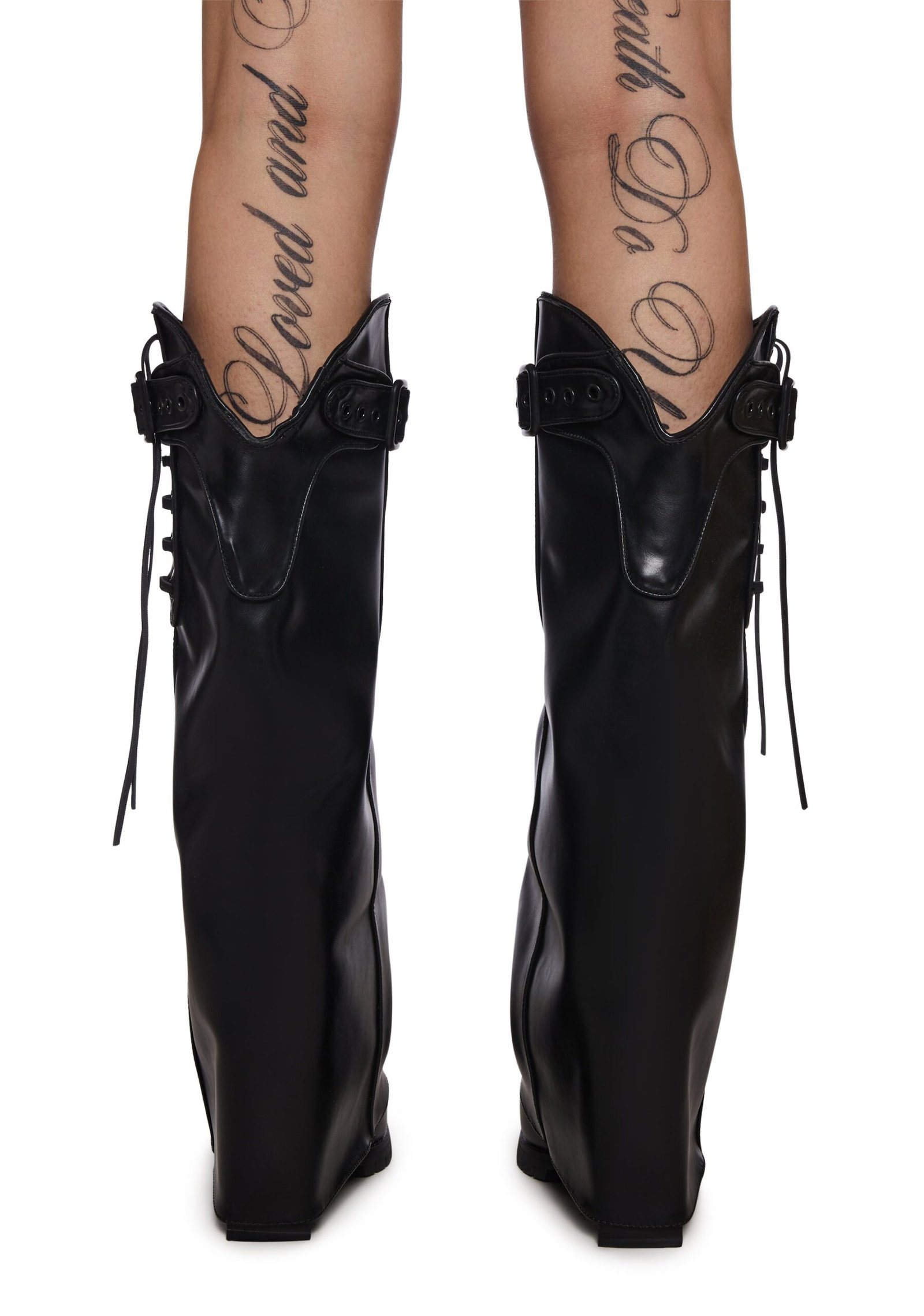 Warp Western Pant Boots - Image 4