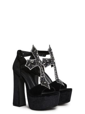 Sacred Vigil Platform Heels