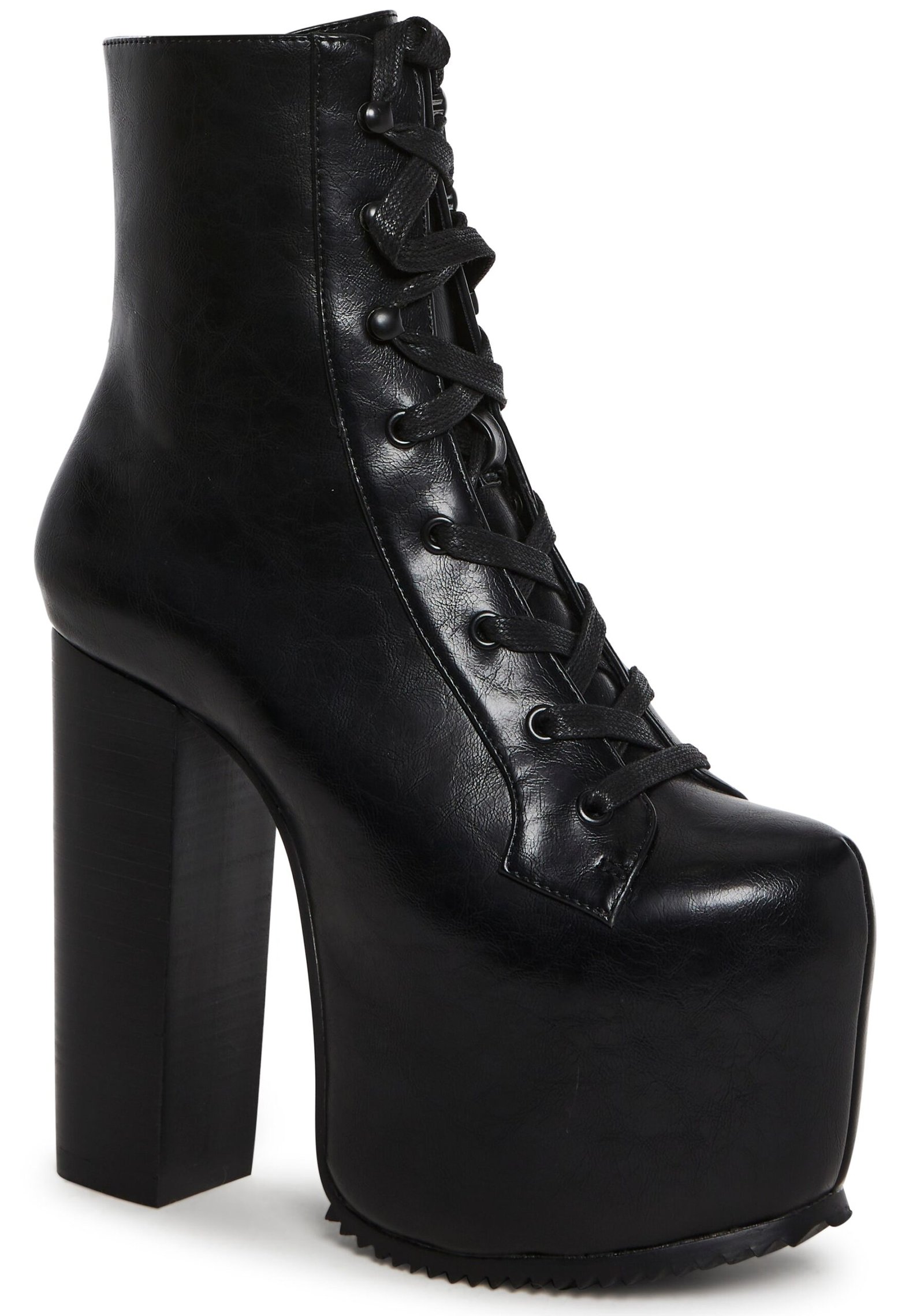 Misfit Mentality Platform Booties - Image 2