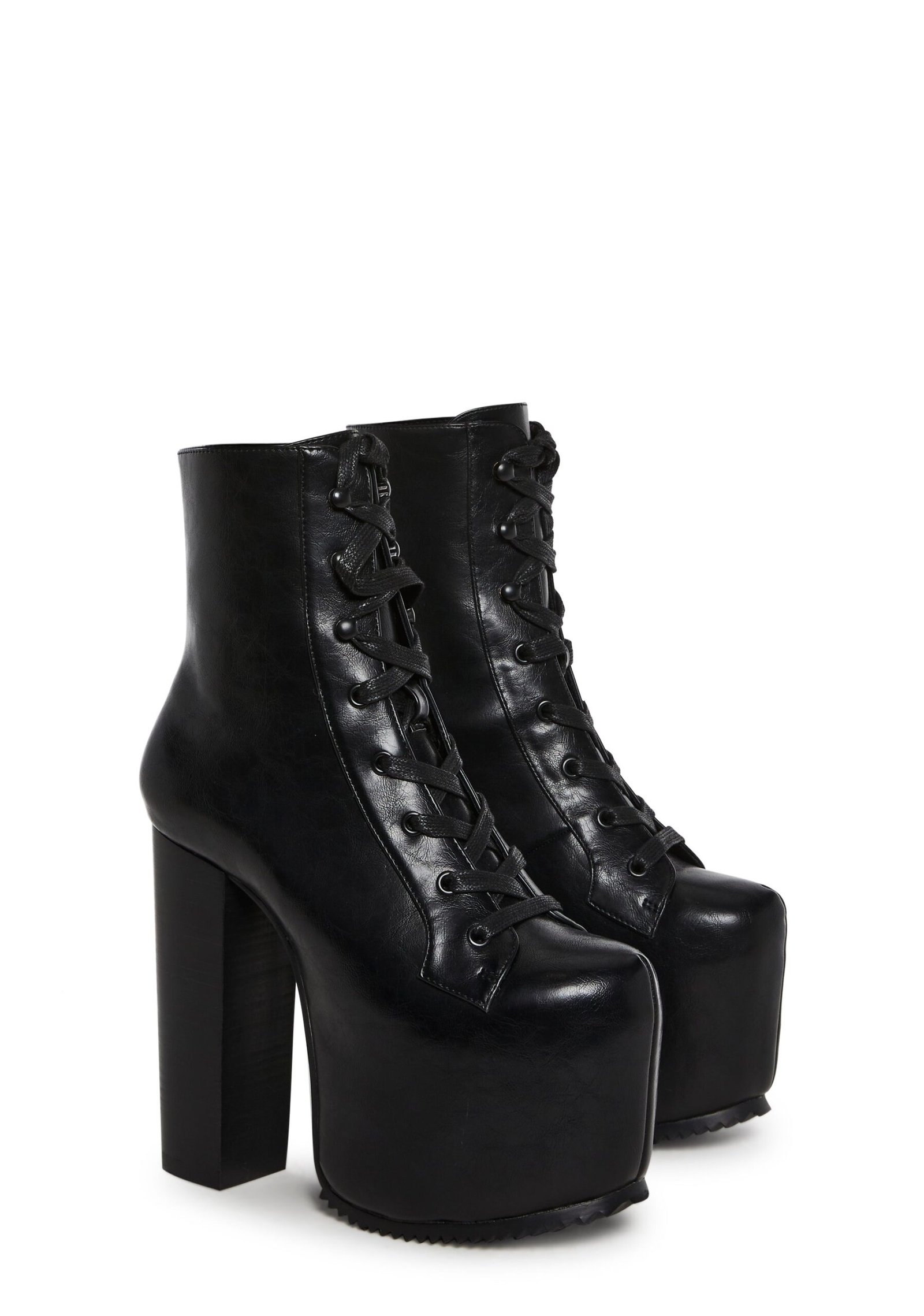 Misfit Mentality Platform Booties - Image 3
