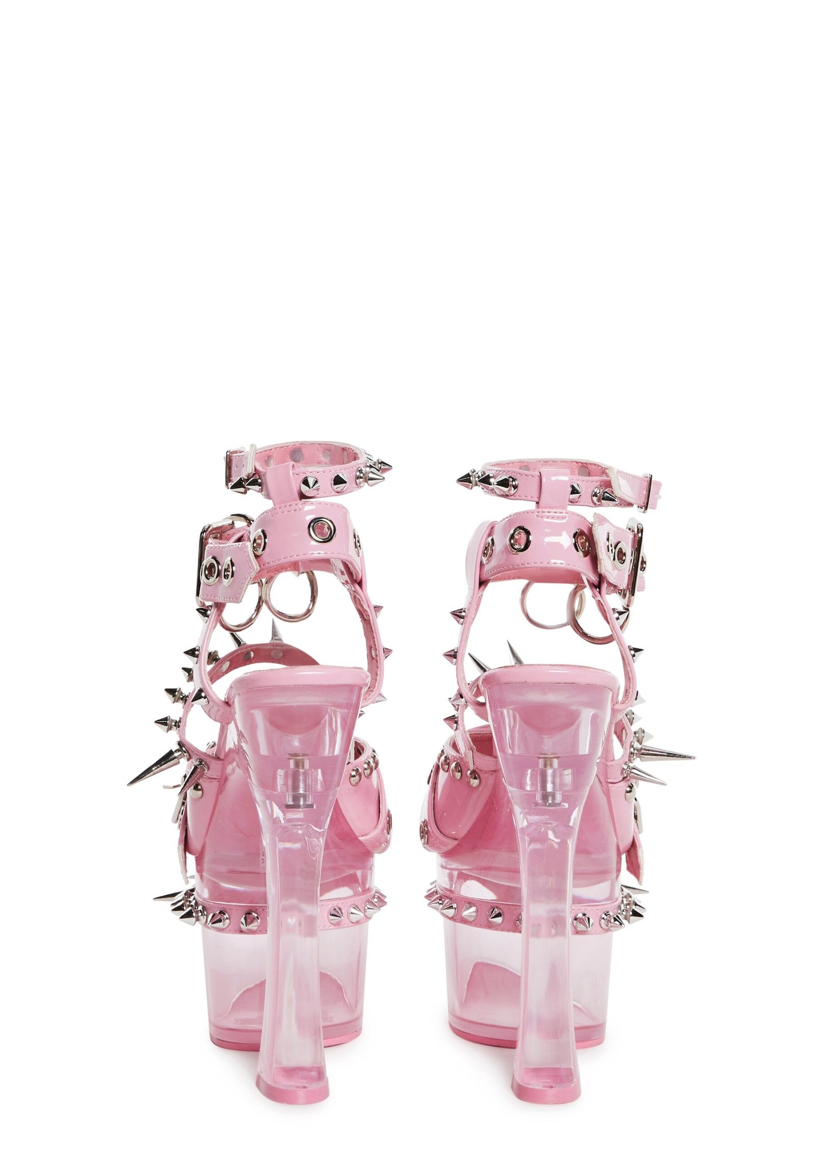 Romantic Misfit Platform Heels - Pink - Image 4