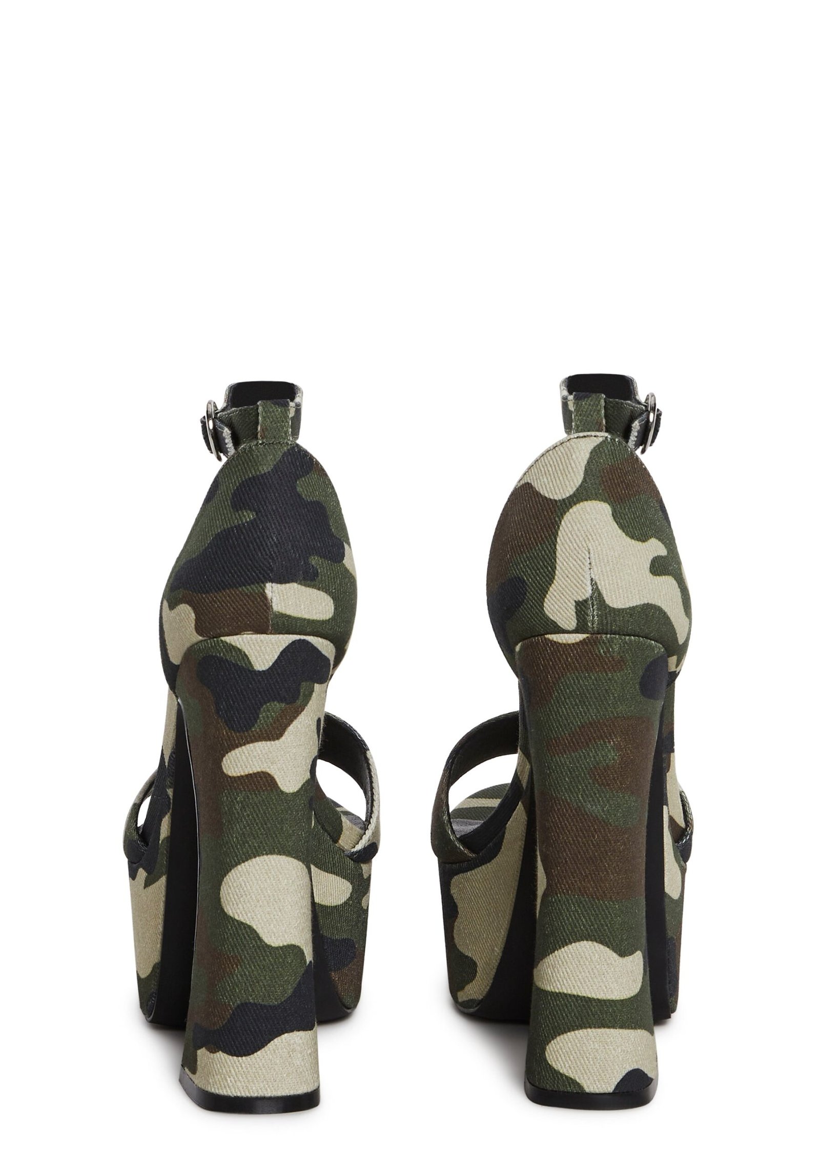 Holy Revelation Pure Platform Heels - Camo - Image 4