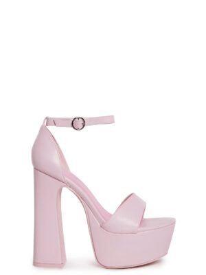 Holy Revelation Pure Platform Heels - Pink
