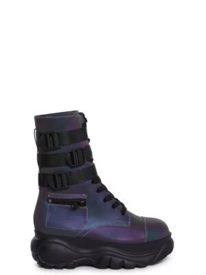 Mad Hustle Pocket Combat Boots - Reflective