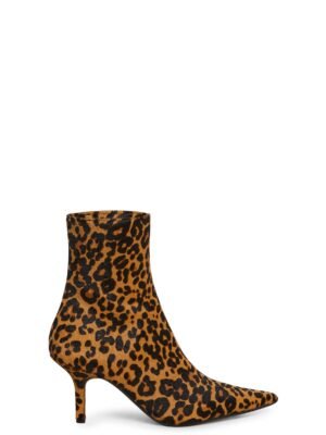 Alston-L Leopard Print Booties