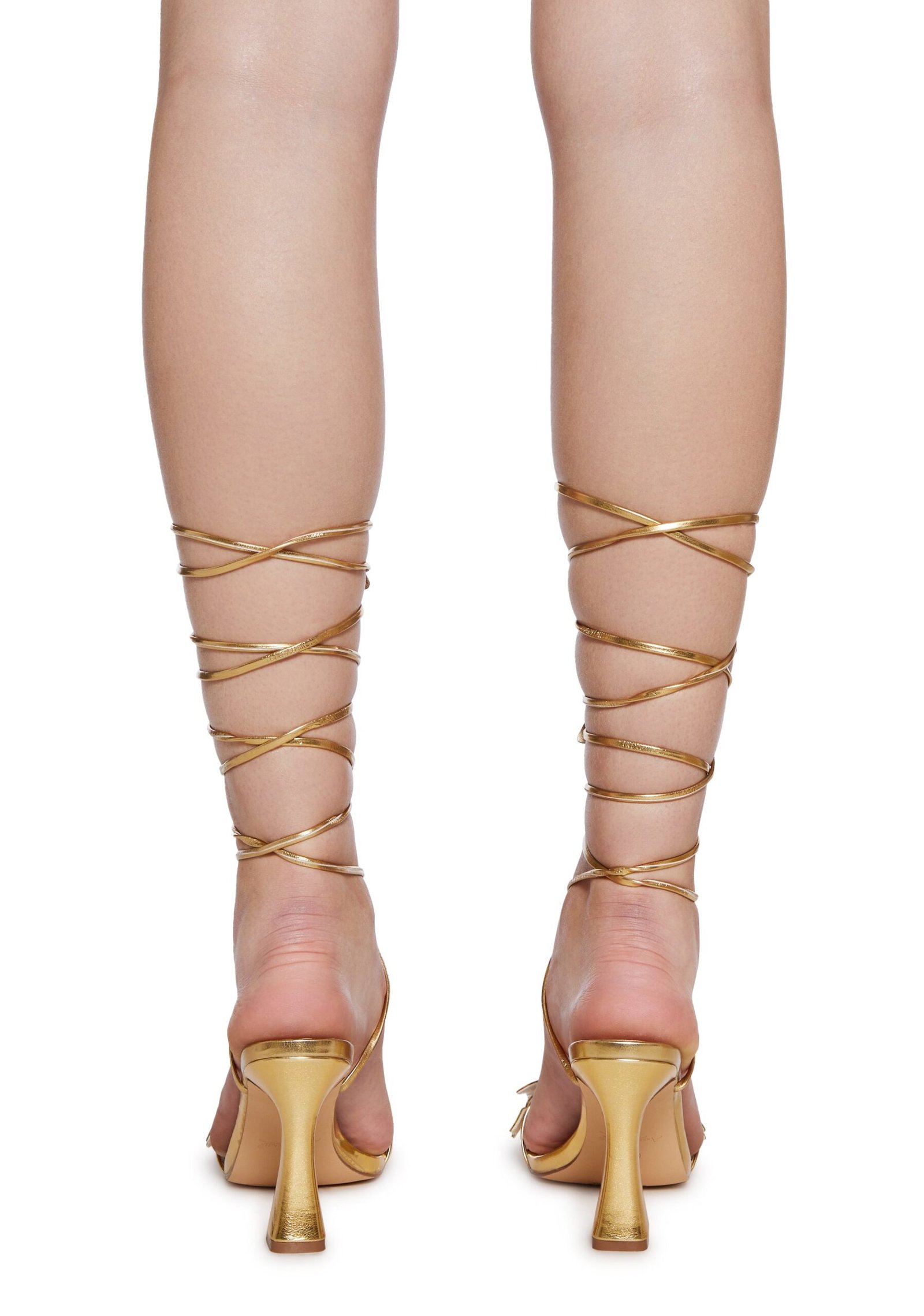 On Golden Wings Wrap Heels - Image 4