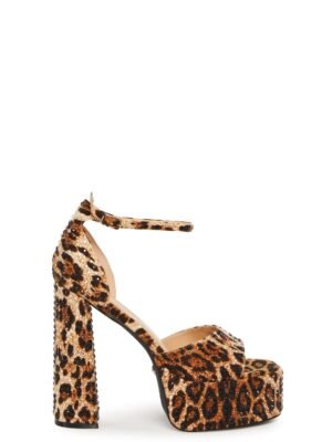 Wilmore Leopard Platform Heels