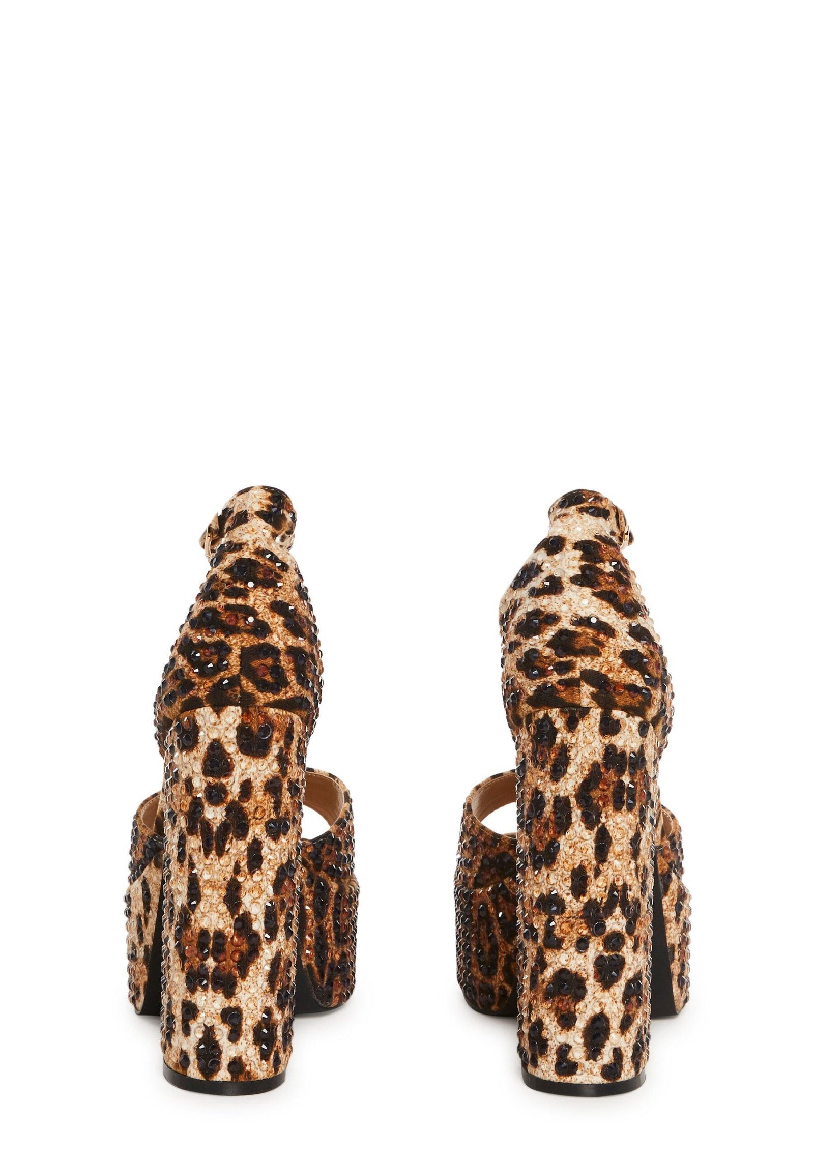 Wilmore Leopard Platform Heels - Image 4