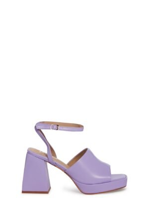 Romantic Ride Block Heels-Purple