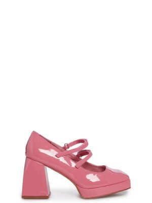Romantic Harmony Block Heels - Pink