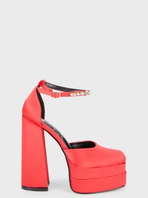 Typhoon Platform Heels - Red