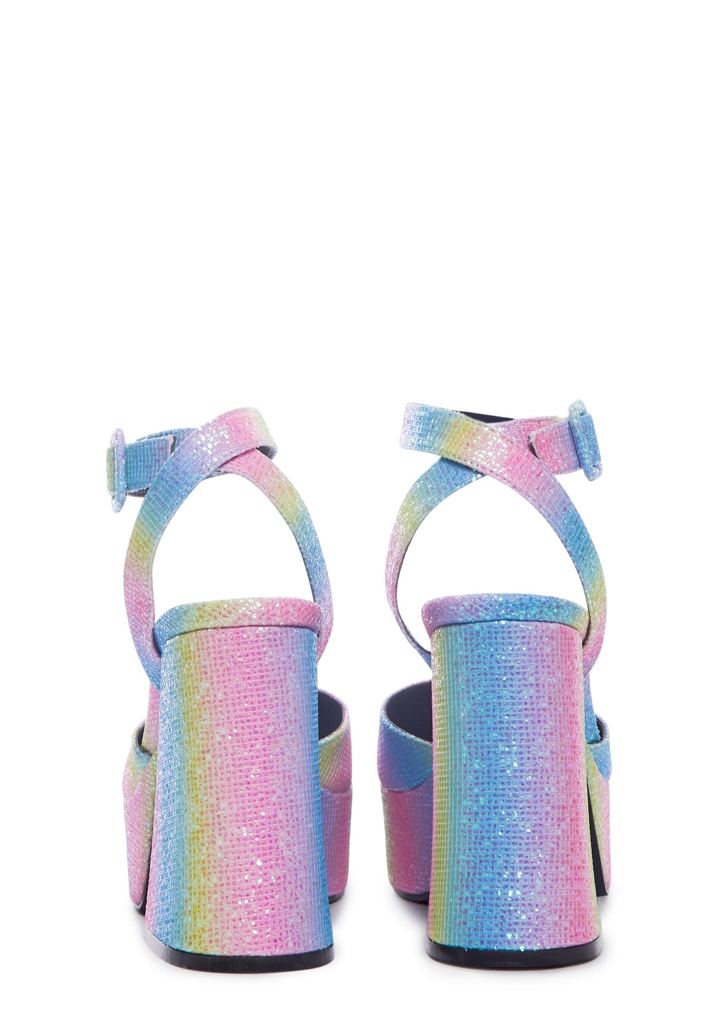 Rainbow Glitter Heels - Image 4