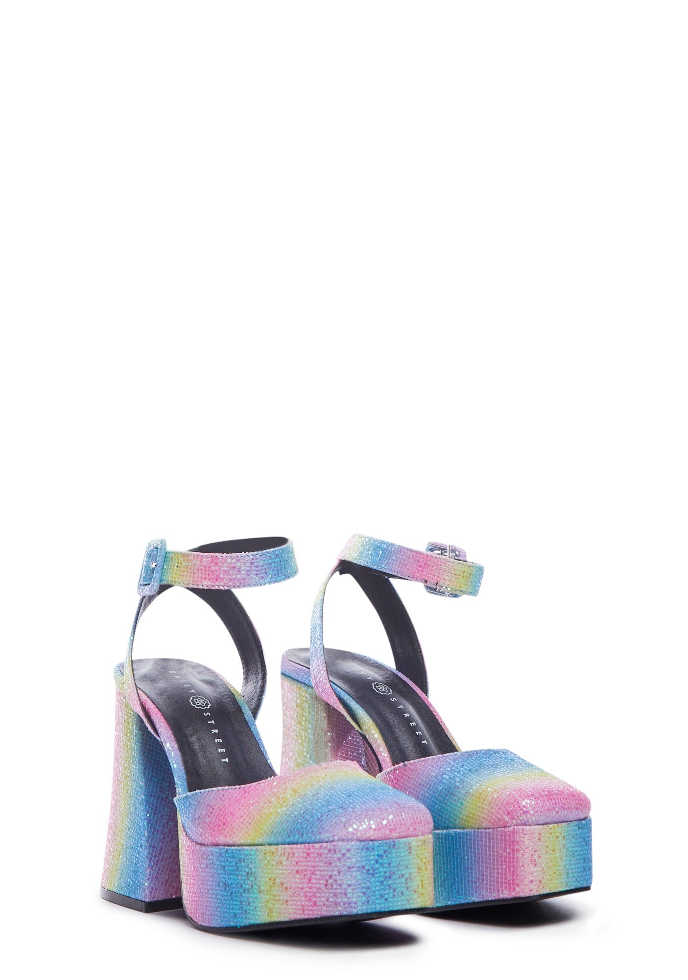 Rainbow Glitter Heels - Image 3