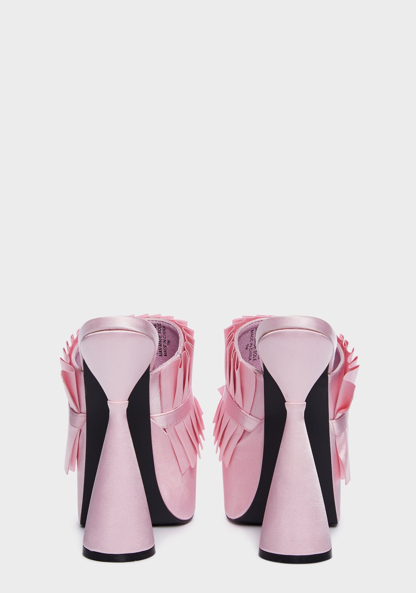 Her Majesty Satin Mules - Image 3