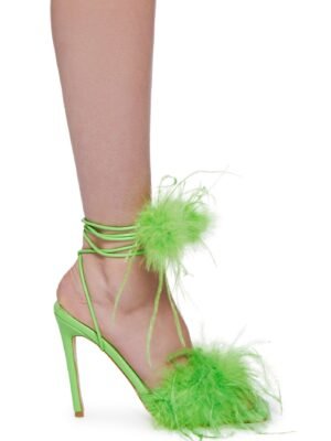 Penn Feather Heels- Green