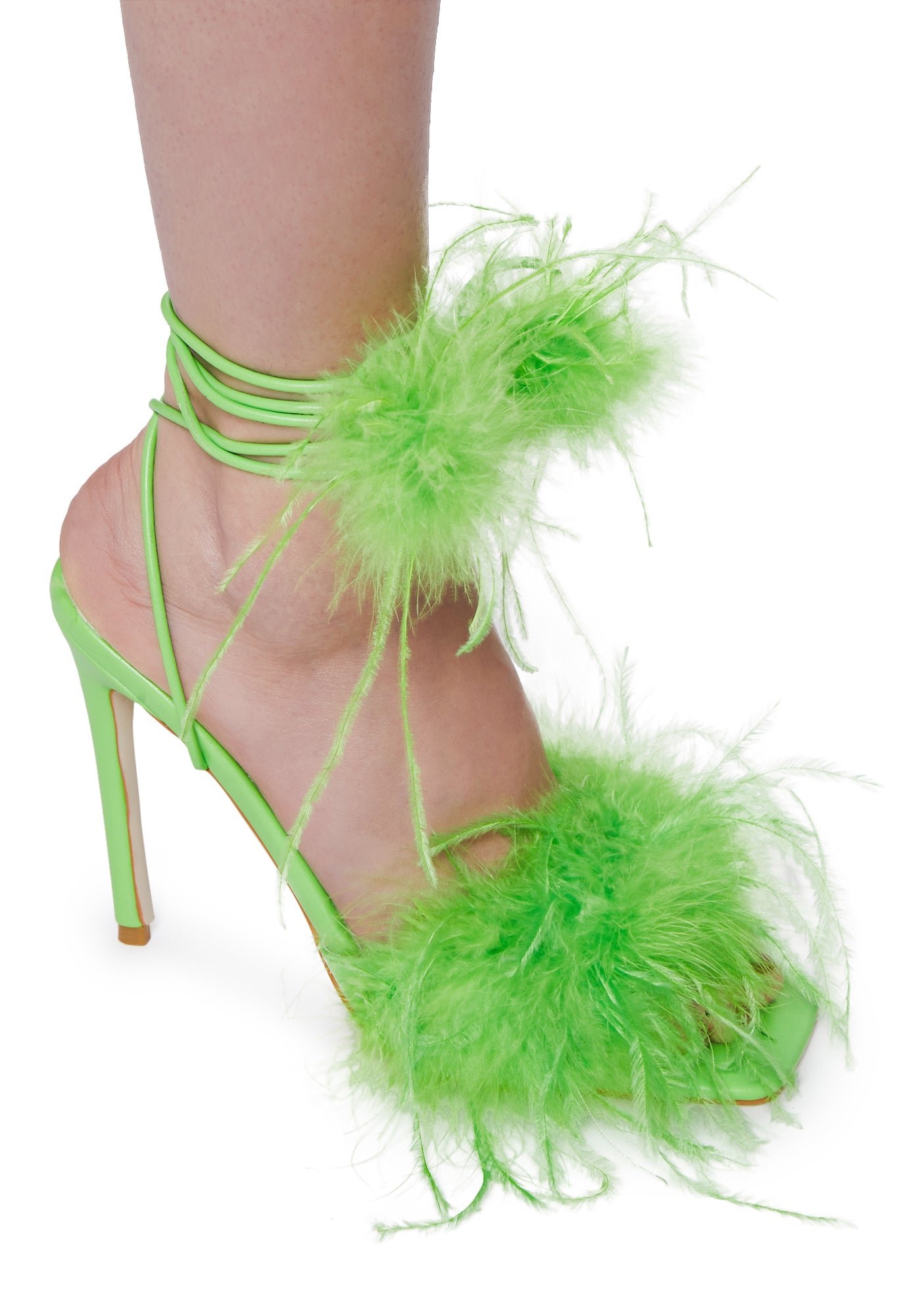 Penn Feather Heels- Green - Image 2