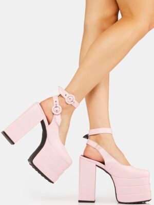 Pink Video Games Platform Heels