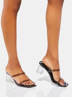 Understood The Assignment Clear Heels