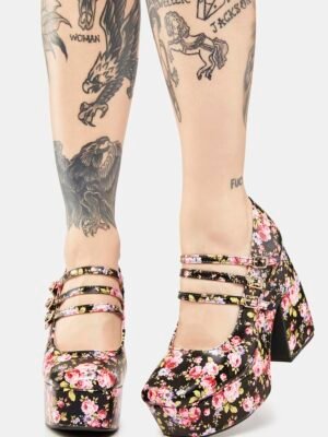 Polite Talk Platform Mary Janes